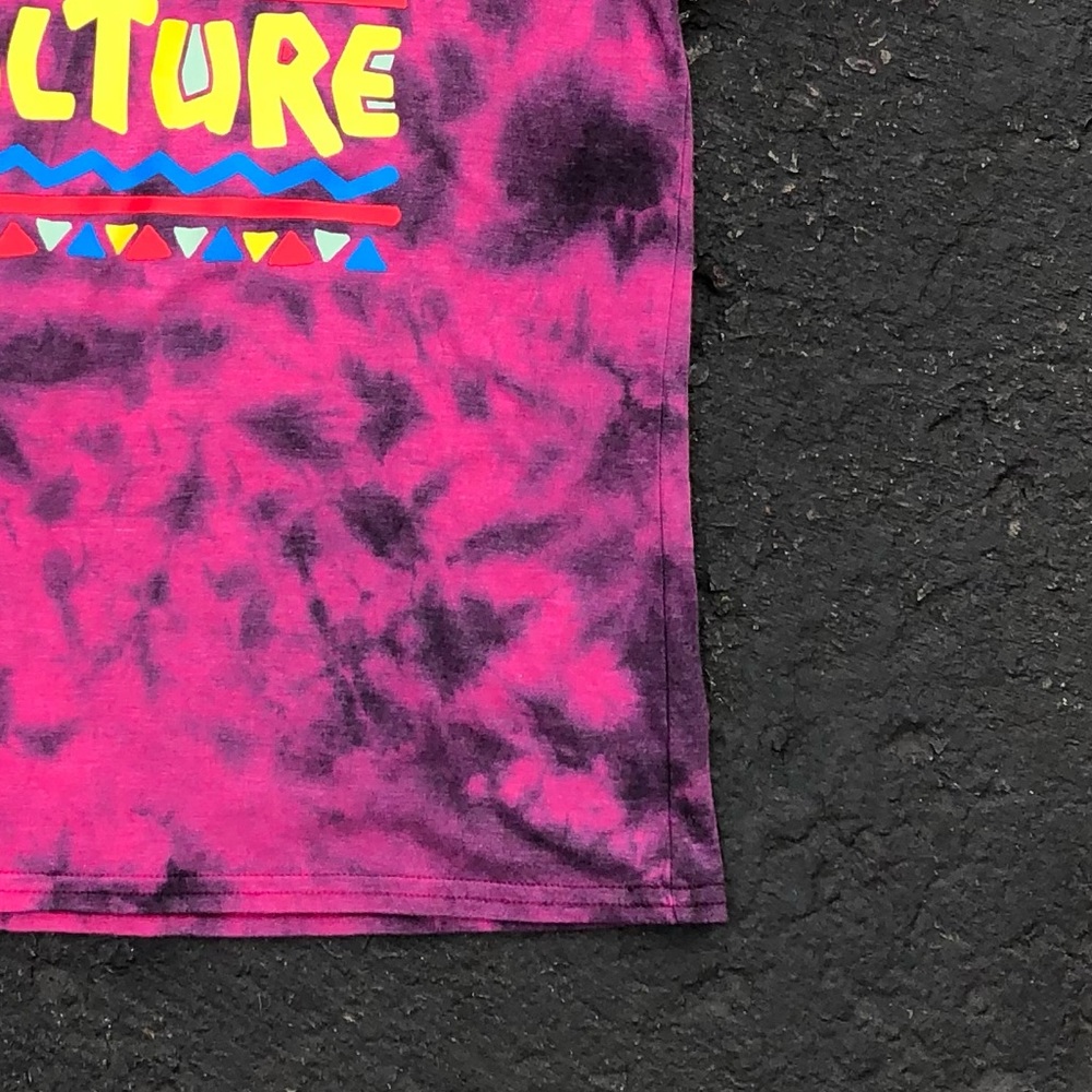 FOR THE CULTURE Tie Dye Tee Mighty Fine NWOT - Picture 5 of 7